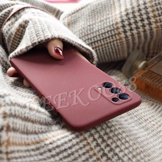 Ready Stock เคสโทรศัพท์ OPPO Reno5 4G Reno 5 Pro 5G 2021 New Phone Case Matte Silicone Soft Case Ultra Slim Full Cover เคส OPPO Reno5Pro Casing