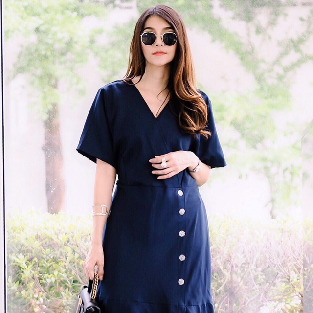 ชุดเดรชสาวอวบ JJ Shop