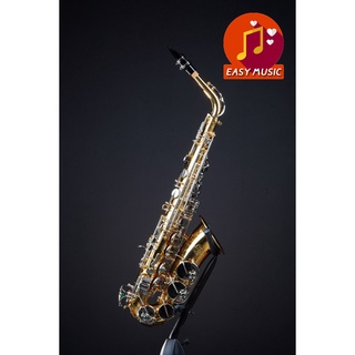 แซกโซโฟน Saxophone Alto Coleman CL-332A Gold Lacquered Nickel keys