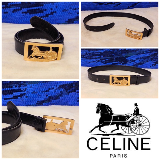 celine vintage belt