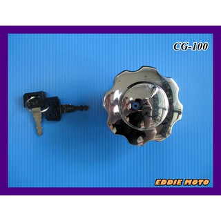 HONDA CB100 CB125 CB175 CB200 FUEL CAP with KEY // ฝาถังน้ำมัน พร้อม กุญแจ สินค้าคุณภาพดี