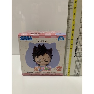 ดาบพิฆาตอสูร Kimetsu No Yaiba Ohiru Neko Mini Figure Cat Image - Genya แท้ มือ 1