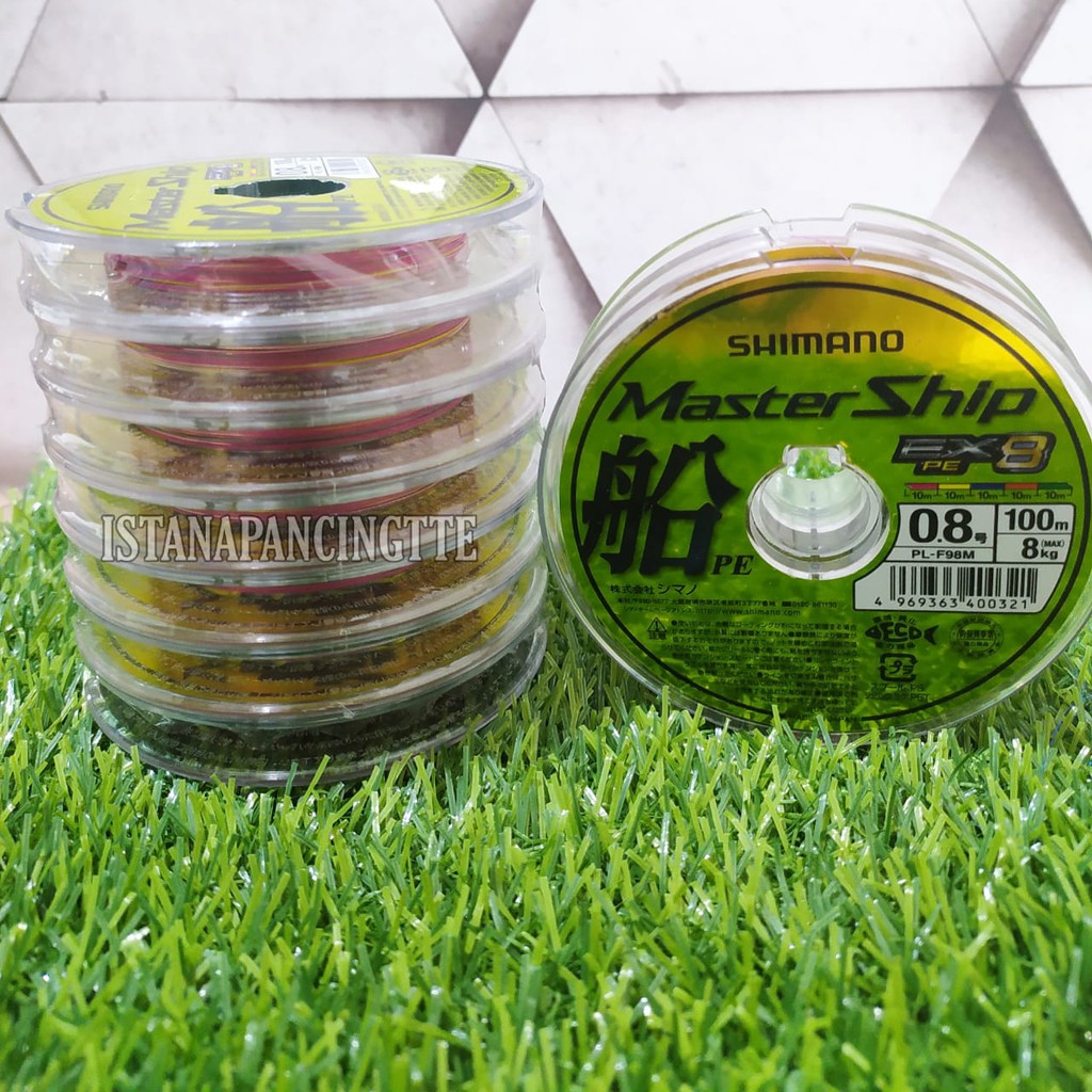Shimano Master Ship EX8 เกลียว PE 100M