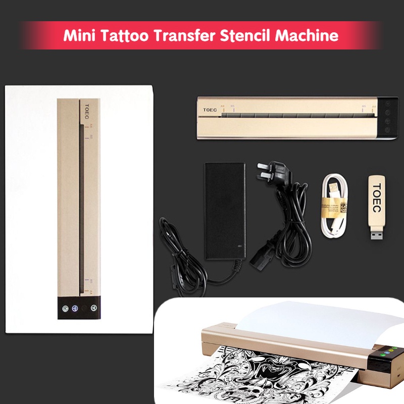 Professional Tattoo Thermocopier Printer Transfer Stencil Printer Thermal  Printer Copier Tattooist Tattoo Transfer Printer