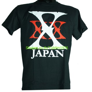 เสื้อยืดสุดเท่เสื้อวง X-Japan เสื้อวงร็อค เมทัล สากล เสื้อวินเทจ เอกซ์เจแปน XJP1150S---5XL