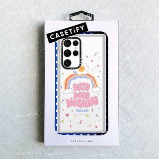 ของแท้ Casetify เคสซิลิโคนนิ่ม ลาย Busy Doin Nothing by Huyen Dinh สําหรับ Samsung Galaxy S23 S21 S22 Plus Ultra