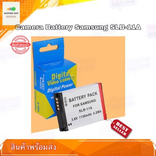 แบตกล้อง Camera Battery Samsung SLB-11A ปริมาณความจุไฟ : 1050-1400 mAh , 3.8 Volt (compatible to 3.7 V)