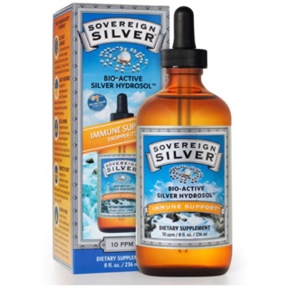 Sovereign Silver Bio-Active Silver Hydrosol เสริมภูมิคุ้มกันร่างกาย หรือแบบเจล