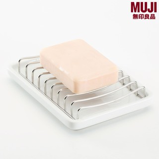 MUJI(มูจิ) ที่วางสบู่สแตนเลส กว้าง 11 x ลึก 8 x สูง 1.5 ซม