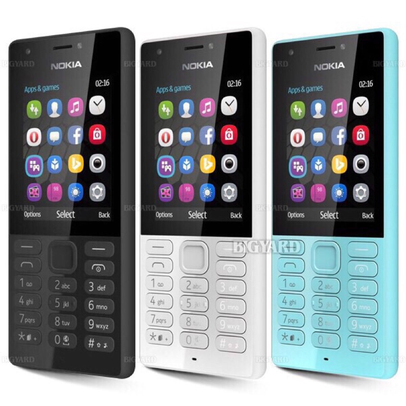 โทรศัพท์มือถือคลาสสิค รุ่น Nokia216 ระบบ DualSIM จอ2.4 รองรับ 4G ปุ่มกดใหญ่สะใจ กดง่าย เห็นชัด โทรศัพท์ใช้ง่าย ใช้ดี