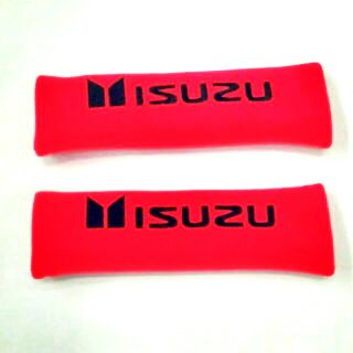 หุ้มเบลล์ผ้า ISUZU สีแดง