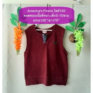 เสื้อผ้าเด็ก 5-10ขวบ America’s Finest ไซส์130 เสื้อยืดเนื้อหนาสกรีนลายน่ารัก มือสองญี่ปุ่น รายละเอียดและขนาดดูในรูปค่ะ