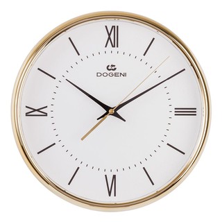 clock WALL CLOCK PLASTIC 12" WNP020GD DOGENI Home decoration Home &amp; Furniture นาฬิกา นาฬิกาแขวน DOGENI WNP020GD 12 นิ้ว