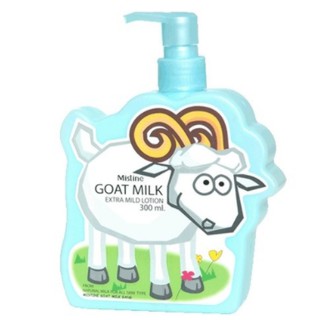 🍀🍀CHO🍀🍀โลชั่นนมแพะ Mistine Goat Milk Extra Mild Lotion 300 ml.