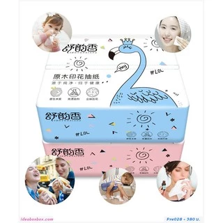 ทิชชู่ทำความสะอาด แบบพกพา 1 ลังมี 40 ห่อ/1 ห่อมี 210 แผ่น