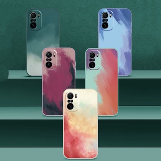 เคสโทรศัพท์มือถือแบบนิ่ม กันรอยเลนส์กล้อง ลายสีน้ํา สําหรับ Xiaomi Mi9 Mi9T Mi 9 9T Pro Redmi 9T Redmi Note 9 Pro Max 9T 9S