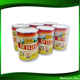 ผลิตภัณฑ์สำหรับปรุงอาหารและเบเกอรี่ 385 กรัม (6กระป๋อง) พาเลซ Palace Evaporated Milk ครีมเทียม ครีมเทียมข้น ครีมเทียมข้น