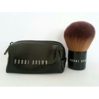 แปรงปัดแก้ม bobbi brown +ซองหนัง