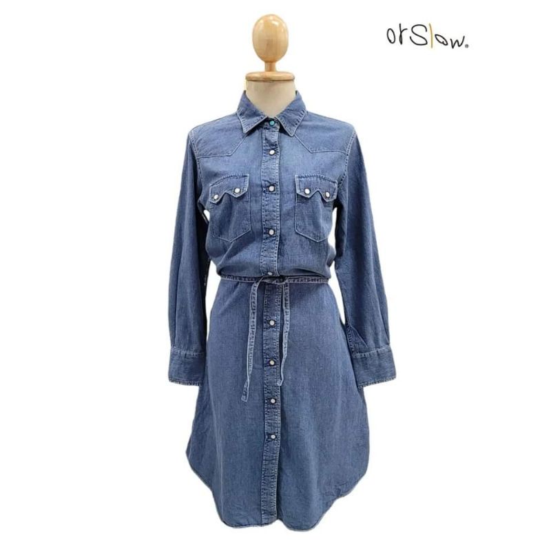 Orslow Denim Dress รอบอก36