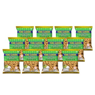 Tong Garden Coconut Flavour Coated Peanuts ถั่วลิสงอบกะทิ 60 กรัม x 12 ซอง