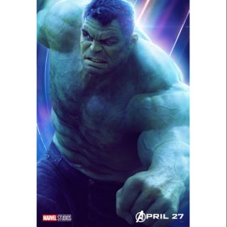 Poster Hulk avenger infinity war