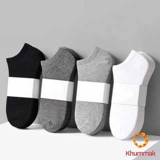 Khummak ถุงเท้าข้อสั้น ใส่ได้ทุกฤดูกาล   ถุงเท้าซับเหงื่อ   Mens socks