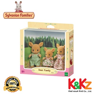 Sylvanian Families Deer Family/ ซิลวาเนียน แฟมิลี่ ชุดครอบครัวกวาง