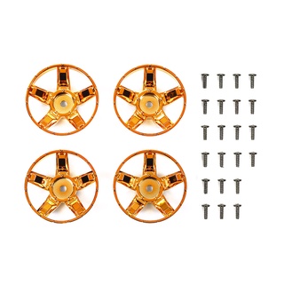 TAMIYA 47415 WR-02CB S PARTS (SPOKES) (ORANGE PLATED)