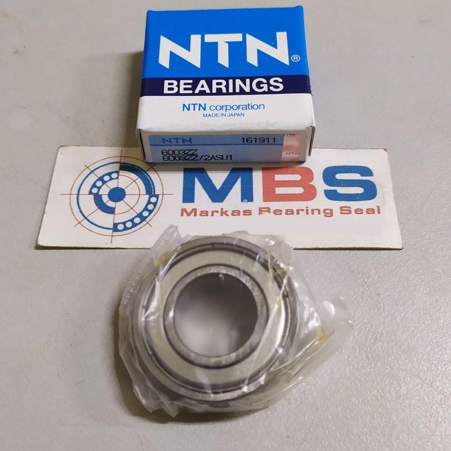 BEARING 6003 ZZ NTN BRAND ORIGINAL JAPAN 6003ZZ