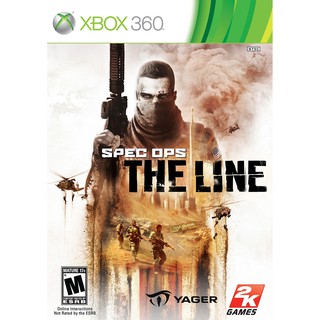 แผ่น XBOX 360 : Spec ops The Line  ใช้กับเครื่องที่แปลงระบบ JTAG/RGH