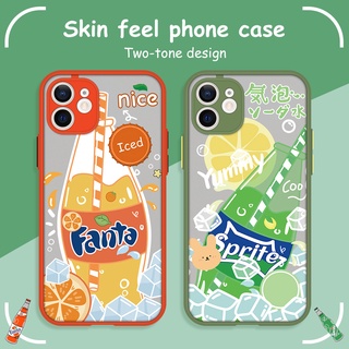 เคสโทรศัพท์มือถือแบบนิ่ม กันกระแทก ลายการ์ตูน Fanta Sparkling Water Painted สําหรับ OnePlus 9R 9RT 6T 7T Nord 6 7 8 9 PRO