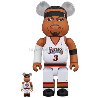 Be@rbrick 400%+100% Allen Iverson (Philadelphia 76ers)