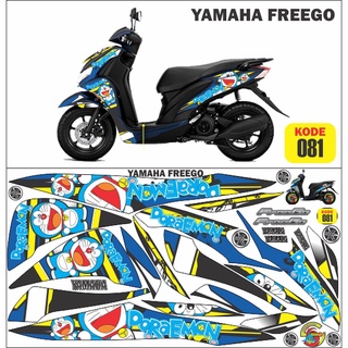 สติกเกอร์ แบบกึ่งเต็มตัว สําหรับ Yamaha freego Yamaha freego