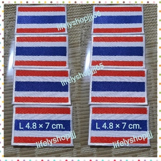 ธงชาติไทย Thailand 🇹🇭 สินค้าไทย งานตรงปก 📛 สินค้าพร้อมส่ง patch งานปักสวยมีstockพร้อมส่ง