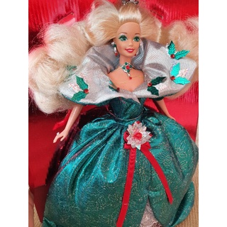 Barbie Happy Holidays Special Edition Doll (1995) **กล่องชำรุด**