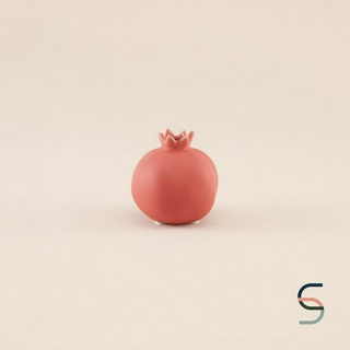 SARABARN Pomegranate-Shaped Vase | แจกัน แจกันดอกไม้ แจกันมินิมอล แจกันตกแต่งบ้าน แจกันลูกทับทิม