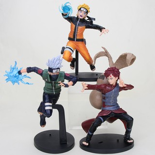 Anime Naruto Shippuden Uzumaki Naruto Hatake Kakashi โมเดลตุ๊กตา Pvc ของเล่นสําหรับเด็ก