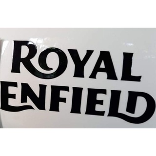 สติ๊กเกอร์ติดข้างถังน้ำมัน รถ Royal Enfield จำนวน2ชิ้น