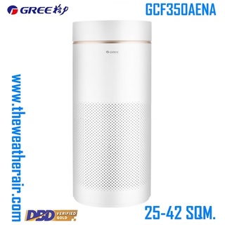 เครื่องฟอกอากาศ Gree (Air Purifier) PM-2.5 พื้นที่ 42 ตร.ม. รุ่น GCF350AE