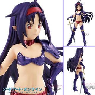 Model งานแท้ Original Bandai Sword Art Online ซอร์ดอาร์ตออนไลน์ Memory Defrag EXQ Konno Yuuki ยูกิ คอนโนะ ชุดว่ายน้ำ