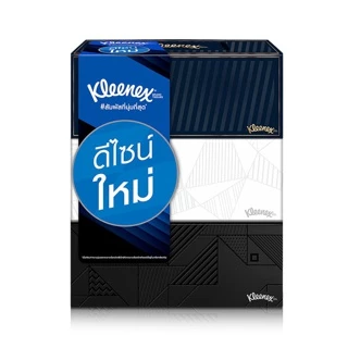 คลีเน็กซ์ บียู บ๊อกซ์ กระดาษเช็ดหน้า หนา2ชั้น 135แผ่น แพ็ค 3กล่อง Kleenex Facial Tissue (2Ply) Be-U Box Pack3