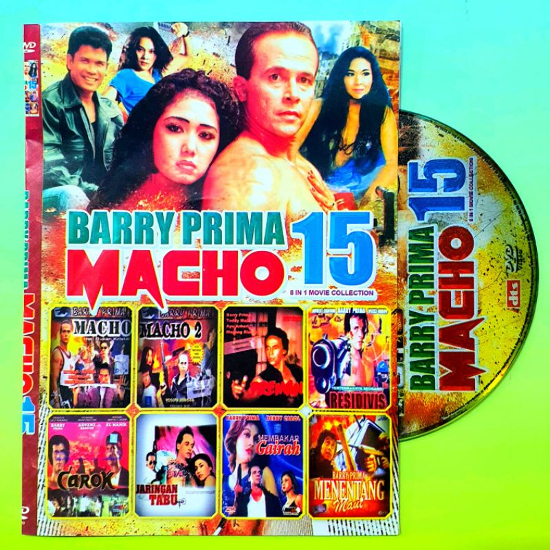 คอลเลกชัน 8 OLD BARRY PRIMA MOVIES - OLD INDONESIAN MOVIES