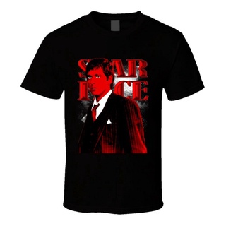 พร้อมส่ง เสื้อยืดแขนสั้น คอกลม ผ้าฝ้าย 100% พิมพ์ลาย Tony Montana Al Pacino Gangster Movie 80S หลากสี แฟชั่นฤดูร้อน สําห