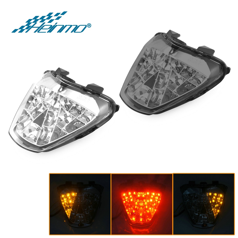 สําหรับ Honda CBR125 150 250 300 R CBR250R CBR300F CB150 LED แบบบูรณาการไฟท้ายด้านหลังไฟเลี้ยวเบรคโคมไฟ