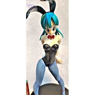 [มือสอง งานแท้ ญี่ปุ่น] Bulma บลูม่า ใส่ชุดกระต่าย ขนาด 8" Dragonball ดราก้อนบอล งานแท้ Banpresto