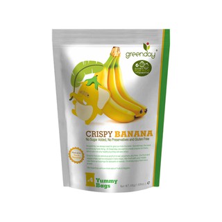 Greenday Kids Crispy Banana กรีนเดย์คิดส์กล้วยอบกรอบ 48 กรัม