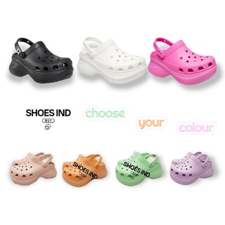 Crocs รองเท้าแตะแพลตฟอร์ม คลาสสิก สําหรับผู้หญิง