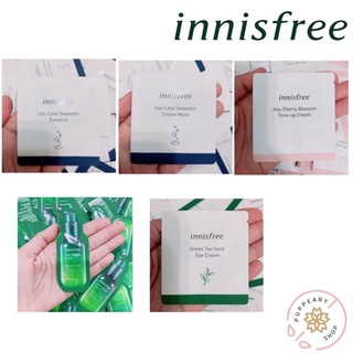 (แท้/พร้อมส่ง)(*** สั่งขั้นต่ำ 10 ซอง***) 🌟 INNISFREE THE GREEN TEA SEED SERUM 1 ML