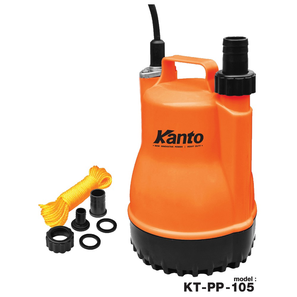 Kanto ปั๊มแช่ / ปั๊มน้ำไดโว่ 100 วัตต์  ท่อ 1 นิ้ว (5/8 นิ้ว) ไฟฟ้า 220 โวลท์ รุ่น KT-PP-105