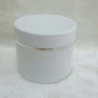 กระปุกครีม 250 กรัม สีขาว ฝาเกลียว มีแผ่นปิด •พร้อมส่ง มีราคาส่ง•